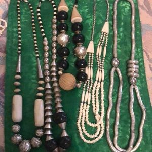 African bone necklaces